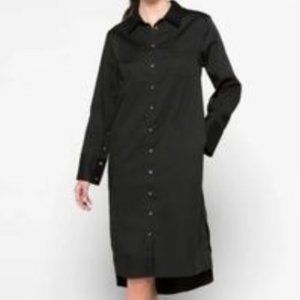 Universal Standard Rhea Cupro Shirtdress